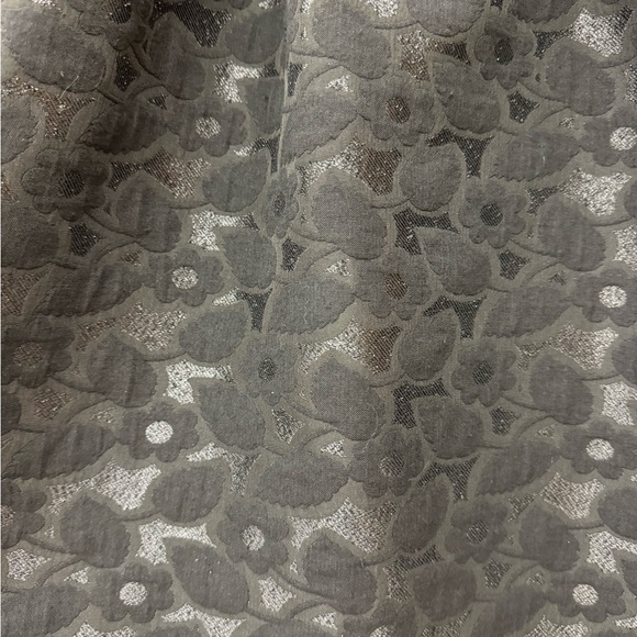 Betsy Johnson Floral Metallic Coat - Picture 10 of 13